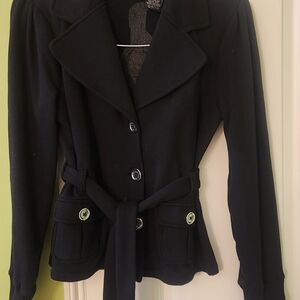 Baby Phat Black Trench Coat